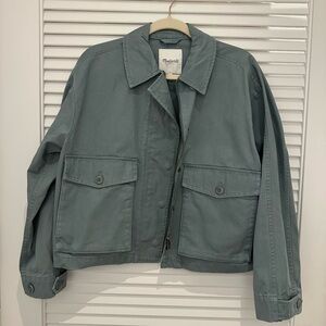 Madewell Cropped Cargo Jacket